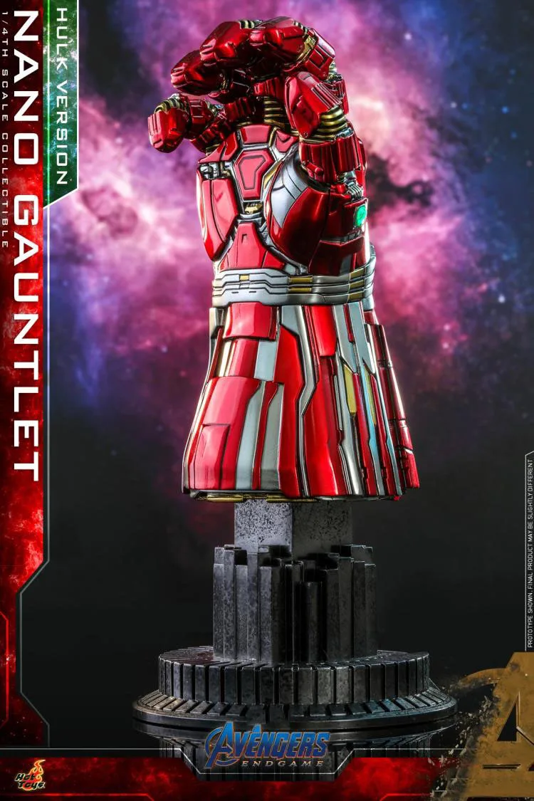 Горячие игрушки 1/4 масштаб Халк Человек ACS009 Nano Infinity Gauntlet фигурка модель Мстители эндшпиль для фанатов подарки
