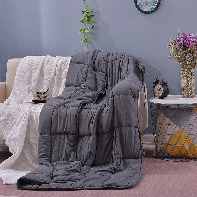 

Gravity Is Hot Selling Gravity Blanket Brushed Quilted Sleep Aids Weight-adding Blanket