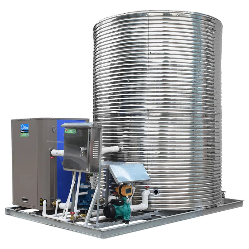 Коммерческий водонагреватель воздуха все-в-одном машина 10P тепловой насос воздуха энергии водонагреватель для гостиницы и школы - Цвет: 5P5T