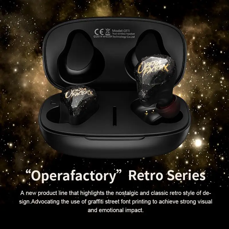 Whizzer OT1 Airdots TWS Bluetooth 5,0 наушники стерео беспроводные шумоподавление с микрофоном свободные Наушники управление AI