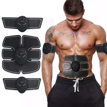 EMS Wireless Muscle Stimulator Trainer Smart Fitness Abdominal Training Electric Weight Loss Stickers Body Slimming Belt Unisex