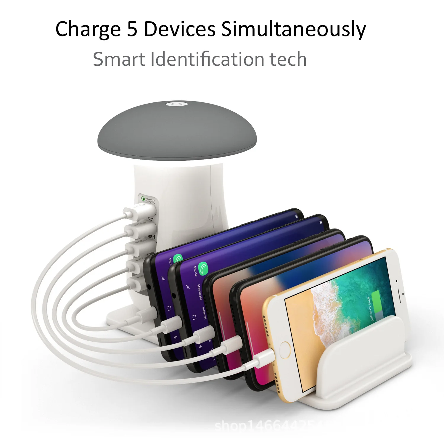 Hot Sales Paragraph mo gu deng Multi-port USB Cellphone Charger Small Night Lamp Multi-functional Gift mo gu deng Mobile Phone B Hot Sales Paragraph mo gu deng Multi-port USB Cellphone Charger Small Night Lamp Multi-functional Gift mo gu deng Mobile Phone B