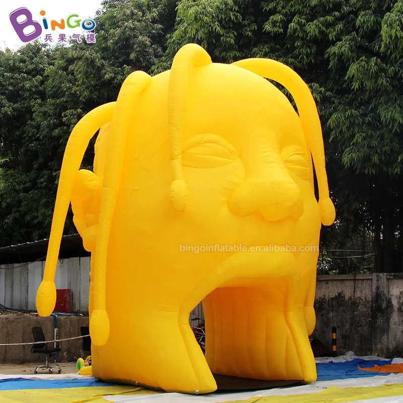 Commericial 6mH Inflatable head Tunnels for Carnival decoration or shopsale / inflatable toy tent