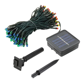 

ICOCO 15M 100LED Solar Powered Waterproof LED Strings Light Low Power Consumption Party Christmas Decorative Lights Ornament