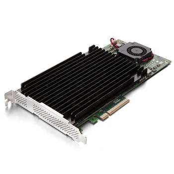 

NVMe SSD Adapter for U.2 SSD, X8, (4) M.2(M Key),built-in a PEX-8724 controller