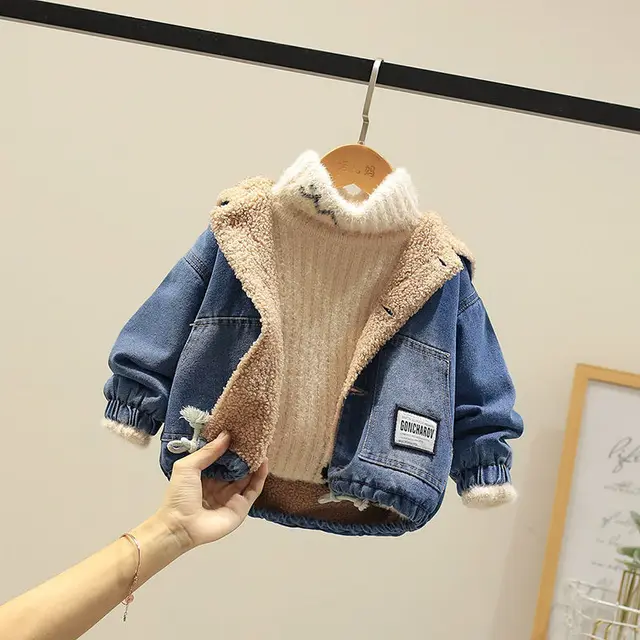Baby Boy Boys Kids Denim Jacket Denim Jacket Infant Baby Boy