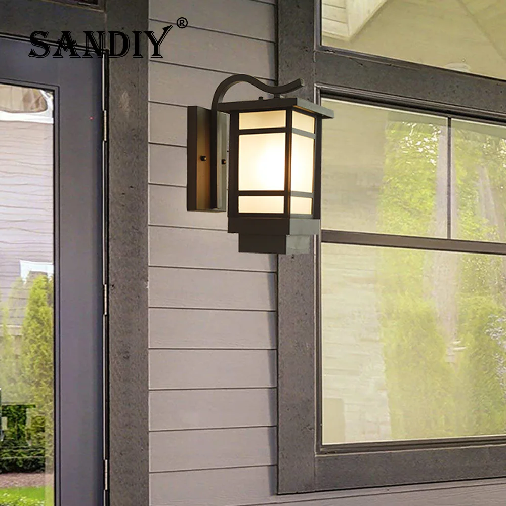 NEW Creativity Outdoor Wall Light IP65 Waterproof Retro Sconce for House Doorway Porch Villa Garden Vintage Exterior Wall Lamp