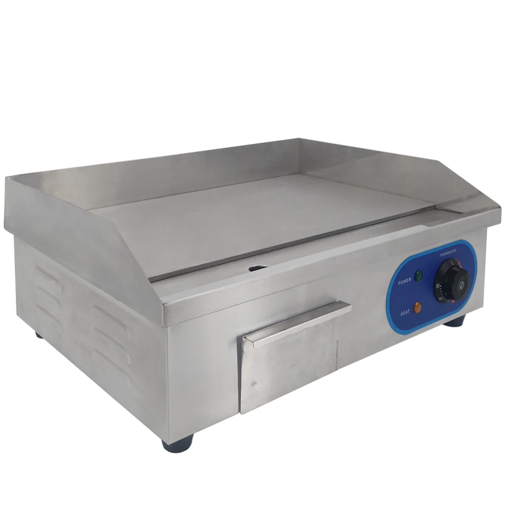 Commercial Electric Griddle Countertop Frying Hotplate BBQ Grill