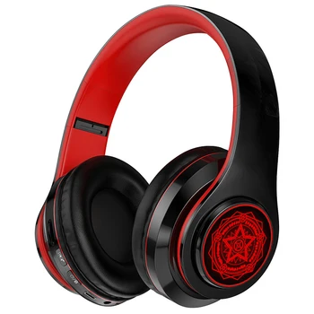 

New Gaming Headset Bluetooth Gamer Headphone Heavy Bass Phone Computer General Motion Folding For Xbox One Gamer Headphone