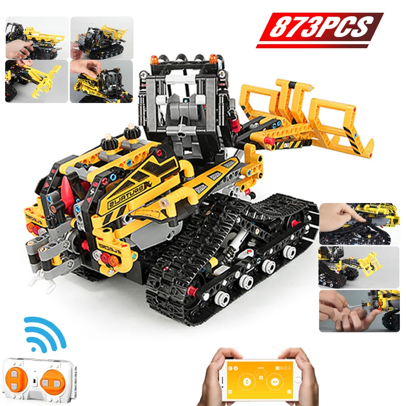

RC APP Car Compatible with Legoingly Technic Truck Model Building Blocks Boys Birthday Gifts Remote Control Toys for Children