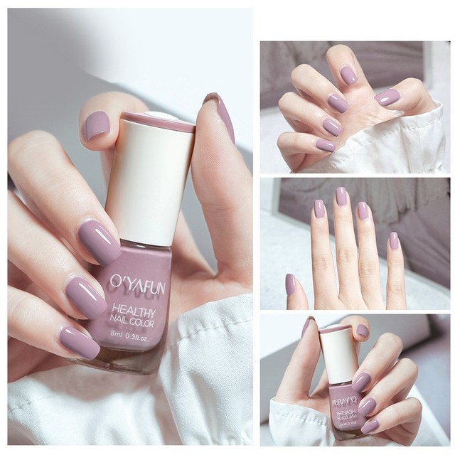 Colors Nail Polish Peel Off Normal Without Lamp Glitter Sequins Varnish Matte Quick Dry Waterproof Lasting Nail Polish