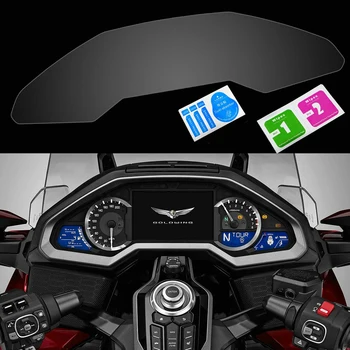 

Motorcycle Speedometer Cluster Scratch Protector Dashboard Film Screen Stickers For HONDA GL1800 2018-UP