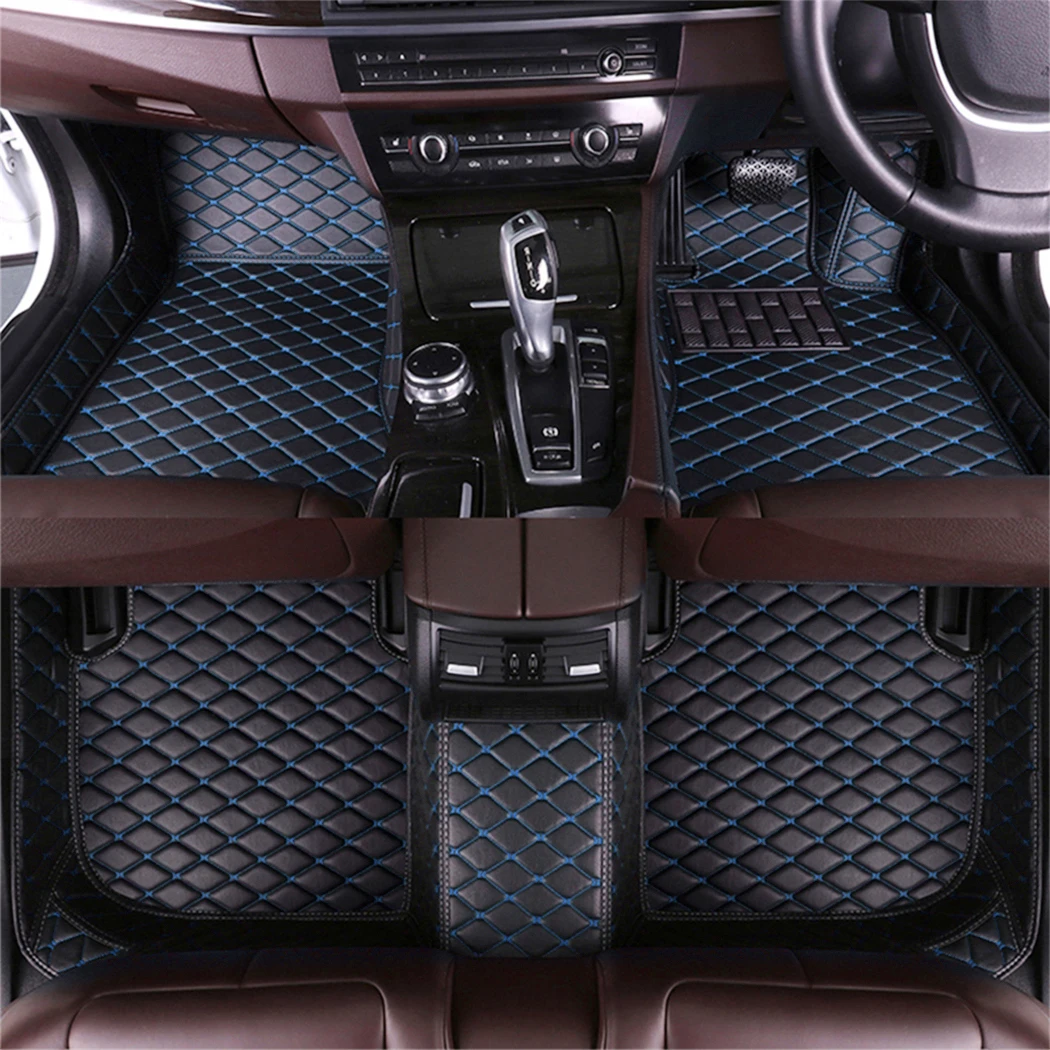 

Leather Car Floor Mats Fit Right-hand drive Car Model For AUDI A1 A3 A4 A5 A6 C6 A7 A8 Q2 Q3 Q5 S3 S4 Car Accessorie Foot Cover