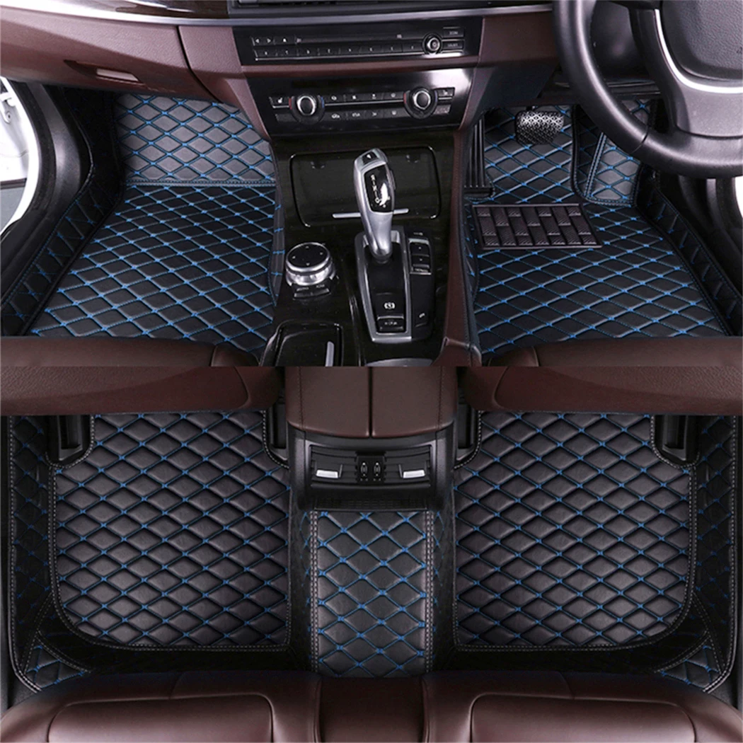 Leather Car Floor Mats Fit Right hand drive Car Model For HYUNDAI