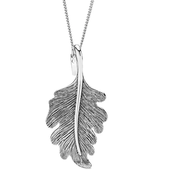 

100% 925 sterling silver silver oak leaf necklace for the original Pandora fall 2019 collection