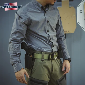 

Emersongear Blue Label Mens Tactical Shirt Shooting Stretched Triple Tech Shirt Outdoor Hunting Quick Dry Nylon Active Tops