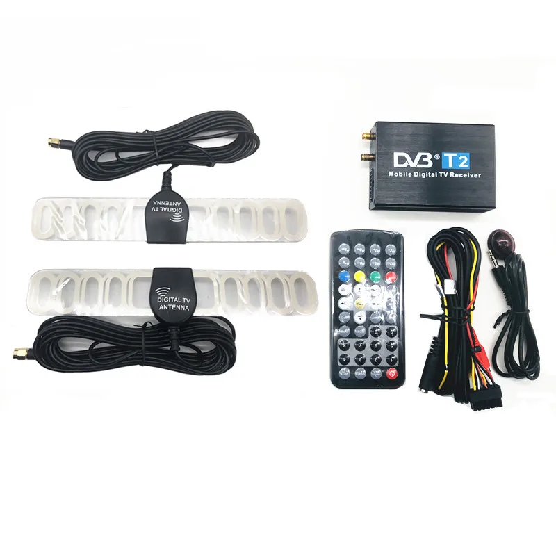 Высокая Скорость 110 км/ч DVB T2 для автомобиля DVD плеер T двойная антенна