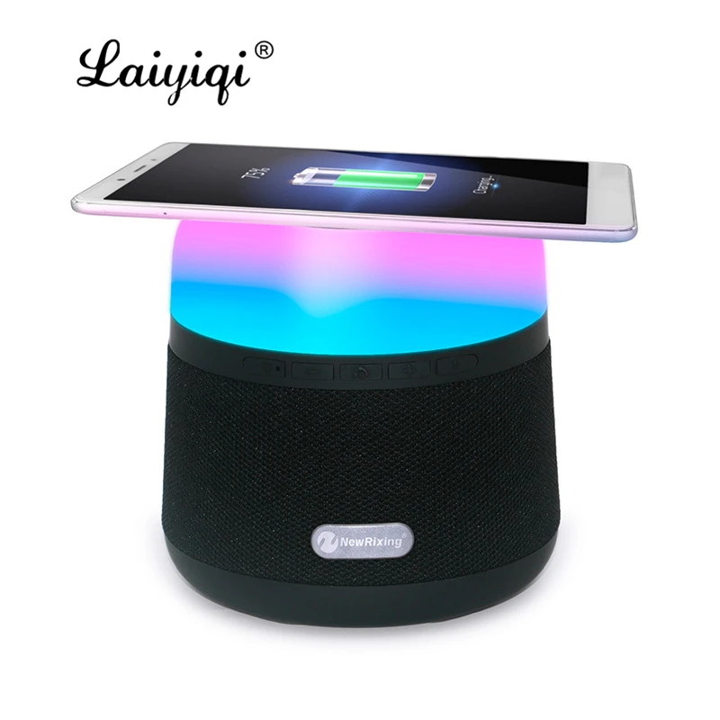 Laiyiqi тканевый светодиодный импульсный пульсирующий bluetooth-динамик Беспроводное