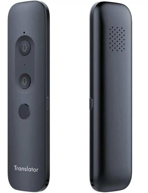 Многоязычный мини умный мгновенный голосовой переводчик высокого качества, интерактивный перевод T88 Micro USB кабель - Цвет: Black