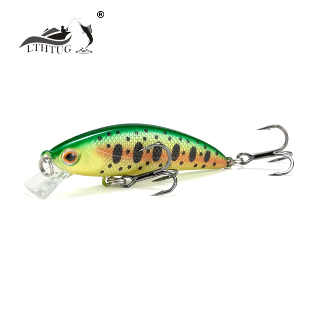 NEW LTHTUG Japanese Design Pesca Wobbling Fishing Lure 63mm 7.5g Sinking  Minnow Isca Artificial Baits For Bass Perch Pike Trout