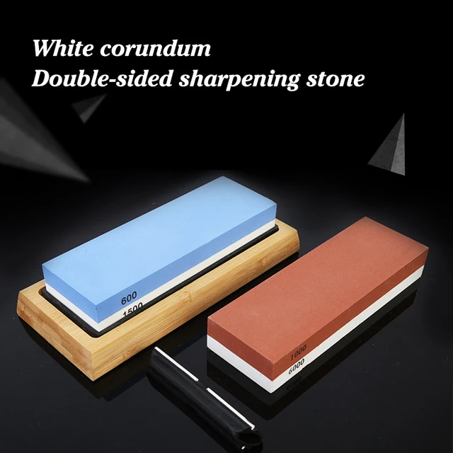 Knife Sharpener Whetstone Sharpening Stones - 400 1000 3000 Grit  Double-sided - Aliexpress