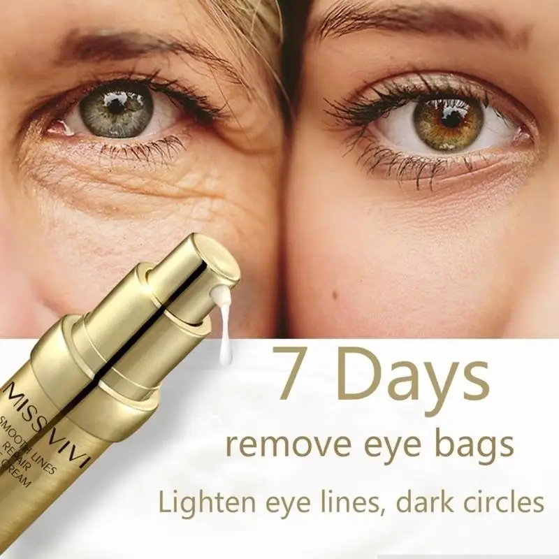 

7 Days Effective Wrinkle Eye Cream Remove Dark Circles Moisturizing Firming Eye Skin Vamcuu Cream