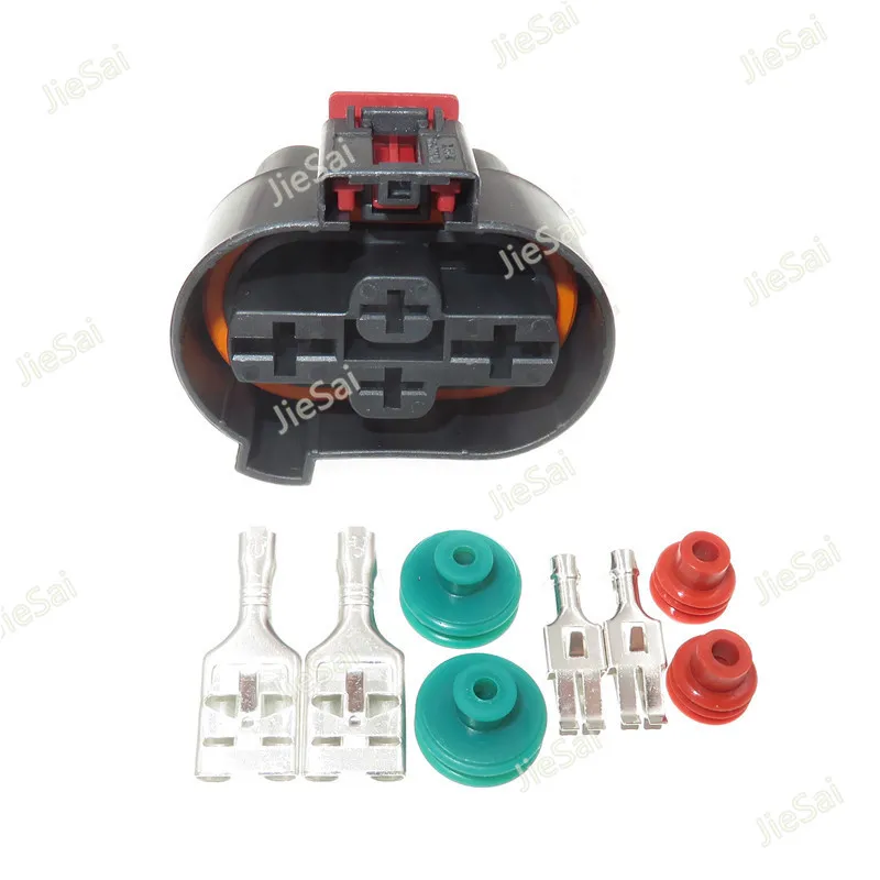 4 Pin 1K0 906 234 Automotive Car Electronic Fan Plug Female Socket For VW Polo Golf Audi | Обустройство дома
