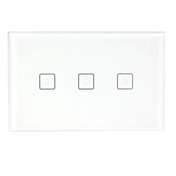 

ZiGBee Wireless 3 Keys 120/118 wall switch Smartphone APP Remote smart home kit Long distance