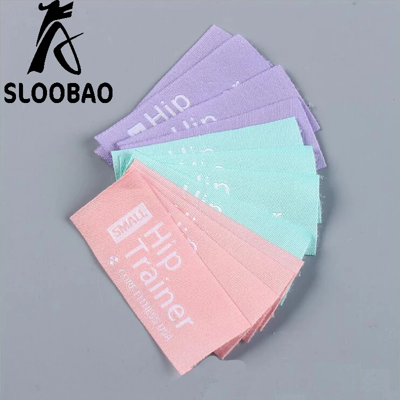 Индивидуальные печатные фирменные/тканые этикетки с логотипом основные