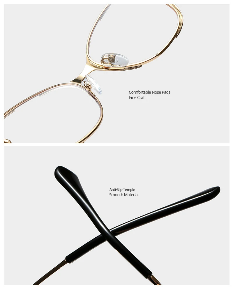 Pro Acme, металлическая оправа, женские очки, оправа, очки по рецепту, оптические очки, прозрачные поддельные очки, lentes mujer PC1317