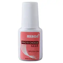 Немаркировочный быстросохнущий клей для ногтей для накладных ногтей Блестящий акриловый декор с кисточкой накладные наконечники для ногт...(China)