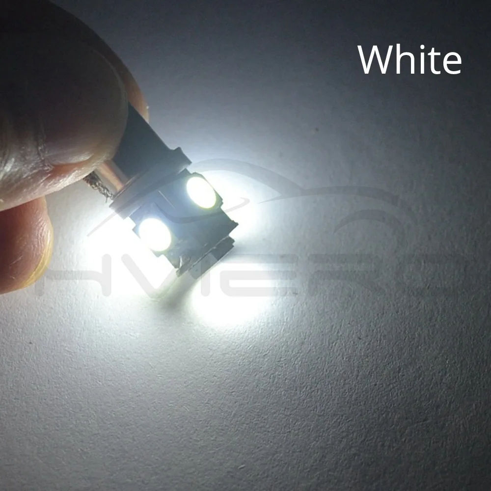 Hviero CAR Led Festoon Dome Door Lights Tail Light Wedge Lamp 5050 5SMD BA9S White Green Blue Yellow T4W Turk Bulb Car Marker Light