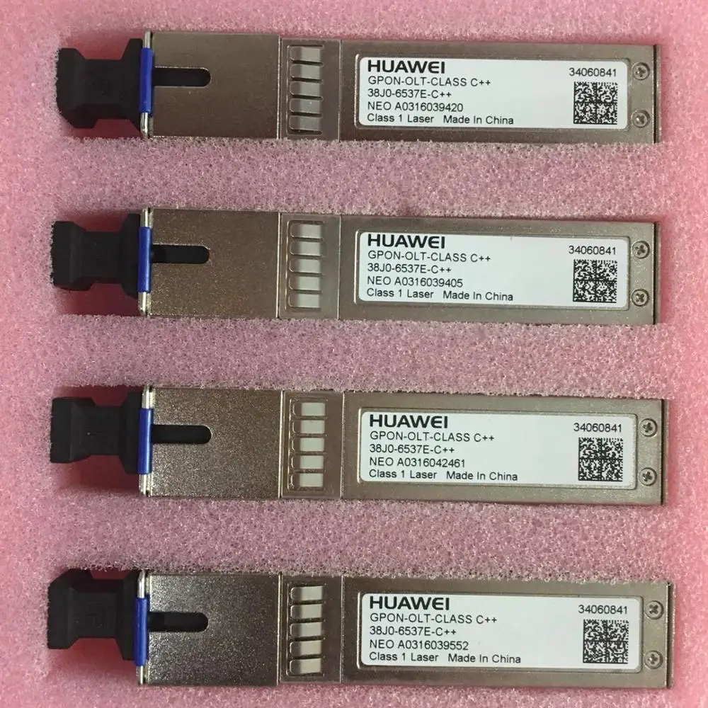 [100% новый] модуль приемопередатчика Huwei GPON OLT SFP CLASS C + 38J0 6537E OM5052 оптические