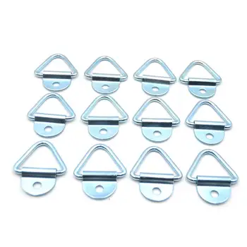 

4/8/12/20 PCS Tie Down Lashing Ring & Cheat Anchor Zinc Plated For Truck Trailer Van Boat Horsebox High Quality Car Accessories