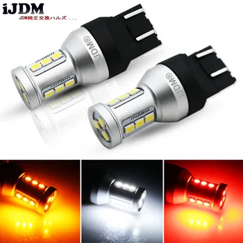 

Car T20 7440 7443 LED Bulbs Canbus OBC T15 W16W LED 1156 S25 LED 1157 3156 3157 LED For Brake Reverse Light Turn Signal 12V