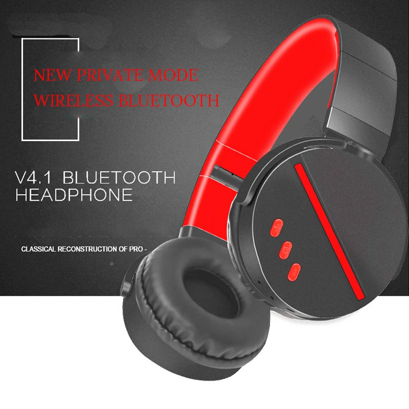 Bluetooth гарнитура Проводные бас-наушники звук складные наушники регулируемые наушники с микрофоном для Iphone Xiaomi телефон