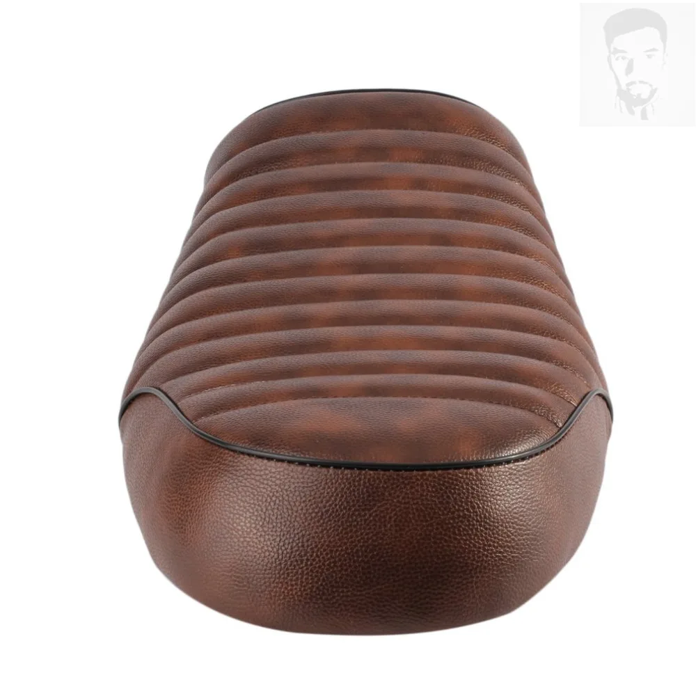 2022 Comfortable Hump Saddle for Cafe Racer CG125 Motorbike Honda Motorcycle Retro Seat Cushion |