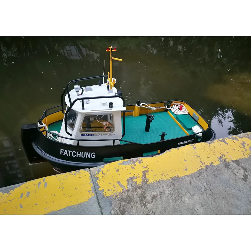 DIY Simulation remote control ship model kit for Tug 804 tugboat moped 1:18 | Игрушки и хобби