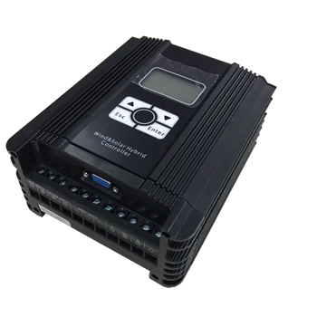 

Factory Wind solar panel 800W 48V 12v 24v hybrid MPPT (boost model) charger controller with LCD display, RS232 communication