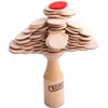 Fly AC Toy - Wooden Toys Bottle Balance Game Toy Funny Family Party Game for Ages 3 and Up 1