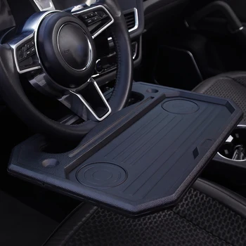 

Car Laptop Desk Universal Car Laptop Stand Notebook Desk Steering Wheel Tray Table Food Drink Holder Stand