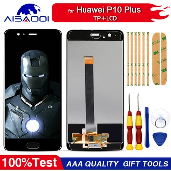 

New original Touch Screen LCD Display LCD Screen For Huawei P10 plus Replacement Parts + Disassemble Tool+3M adhesive