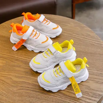 

Kid Shoes Spring Autumn Mesh Breathable Training Boys Girls Sneaker Big Children Shoes Casual Shoes Running Sport Tenis Infantil