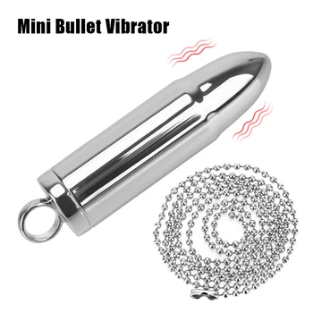 Metal Vibrator Clitoris Stimulator Sex Toys for Women Stainless Steel Strong Vibration Adults Products Mini Bullet Vibrator Metal Vibrator Clitoris Stimulator Sex Toys for Women Stainless Steel Strong Vibration Adults Products Mini Bullet