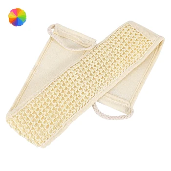 

Loofah Long Back Towel Rubbing Bath Brush Double Sided Exfoliating Back Body Scrubber Body Skin Care Rubbing Bathroom Supplies