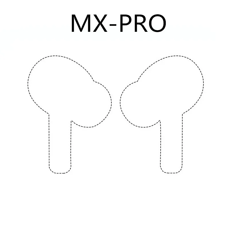 MX Pro беспроводные bluetooth наушники с шумоподавлением, настоящая батарея, гарнитура Pro 3 Tws, Bluetooth наушники Smart HIFI