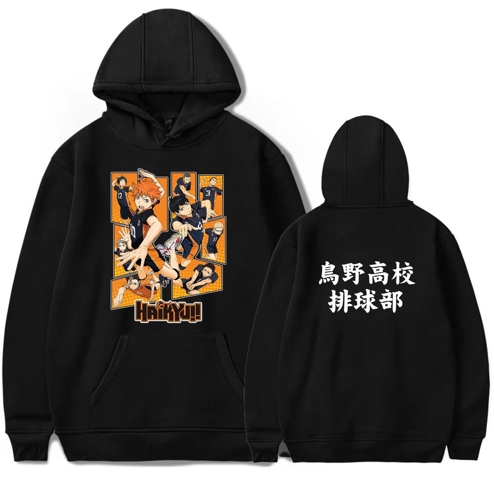 

2020 Men Hoodie Haikyuu Sweatshirt women Kuroo Anime Bokuto Manga Shoyo Japanese Anime Clothing Winter Coats
