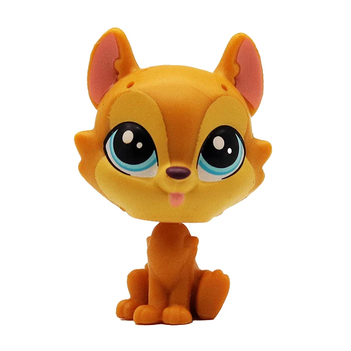 4-5 см свободные lps игрушки кошка щенок фигурка мини игрушки Фигурки Классические игрушки для домашних животных купить 3 шт случайный получить 1 бесплатно - Цвет: Белый