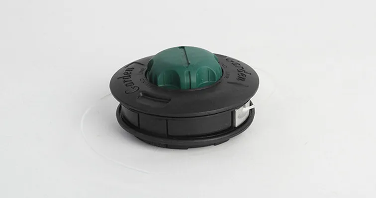 Eurocode plastic Универсальный M10 алюминиевый нейлоновый косилка для кистей, шпуля, триммер для травы, 2 резчик по линии, головка нитка, струнная пила, газонокосилка - Цвет: Eurocode plastic