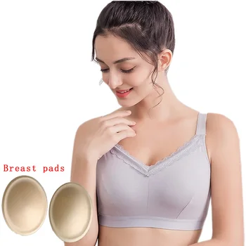 

Breast Form Bra Mastectomy Women Bra Designed with for Silicone Breast Prosthesis9017